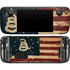 Dont Tread On Me American Flag Steam Deck Handheld Gaming Computer Skin